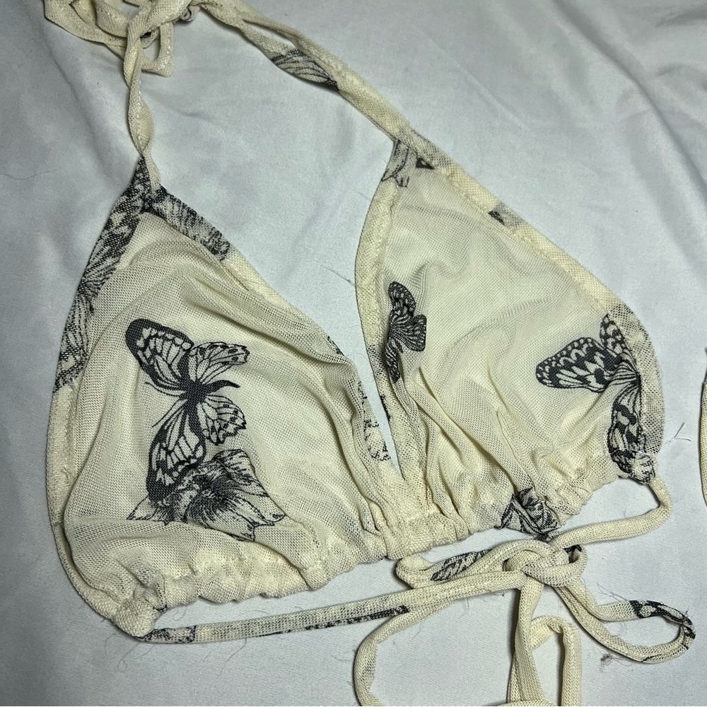 Mesh butterfly top